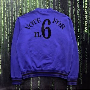 1991 Jean Paul Gaultier “The Prisoner” Vote For No. 6 Wool Zip-up